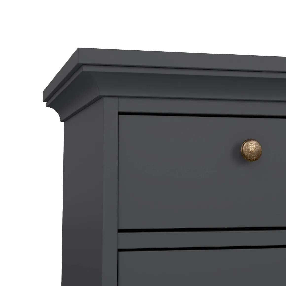 Comodini > Dmora Comodino in legno 50x39x72h cm - Antenati Grigio