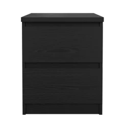 Comodini > Dmora Comodino in legno 50x40x49h cm - Daiki Nero