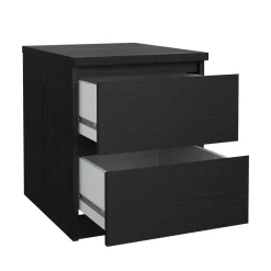 Comodini > Dmora Comodino in legno 50x40x49h cm - Daiki Nero