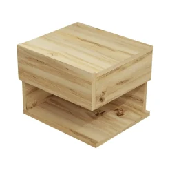Comodini > Dmora Comodino in legno quercia 40x31x35h cm - Gerardo Marrone Quercia