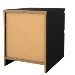 Comodini > Dmora Comodino minimal 50x40x49h cm - Daiki Nero