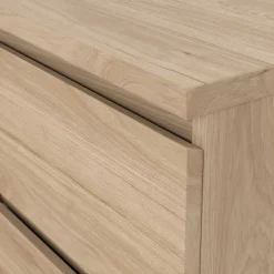 Comodino minimal rovere 50x40x49h cm - Daiki