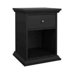 Comodini > Dmora Comodino moderno 47x43x63h cm - Pascal Nero
