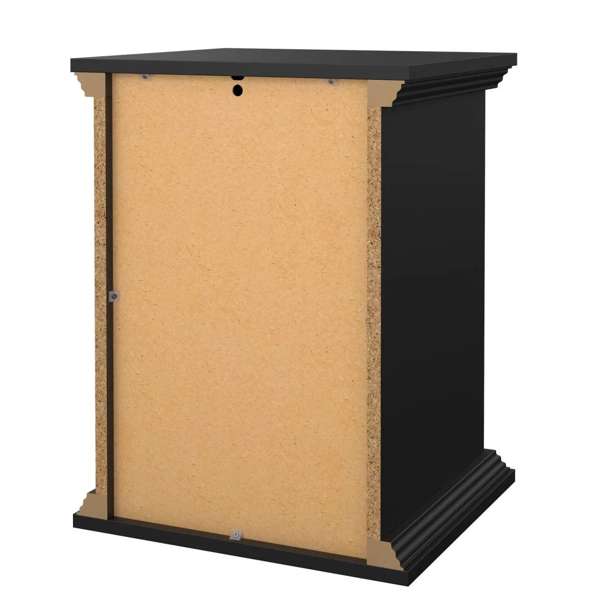 Comodini > Dmora Comodino moderno 47x43x63h cm - Pascal Nero