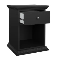 Comodini > Dmora Comodino moderno 47x43x63h cm - Pascal Nero