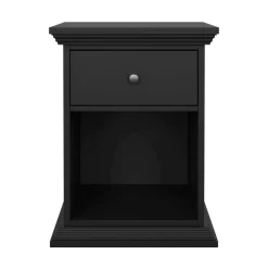 Comodini > Dmora Comodino moderno 47x43x63h cm - Pascal Nero