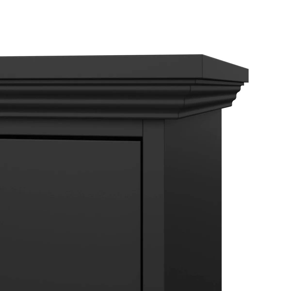 Comodini > Dmora Comodino moderno 47x43x63h cm - Pascal Nero