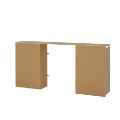 Comodini > Dmora Comodino moderno rovere 37x30x48h cm - Kastri Marrone Rovere