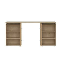 Comodini > Dmora Comodino moderno rovere 37x30x48h cm - Kastri Marrone Rovere