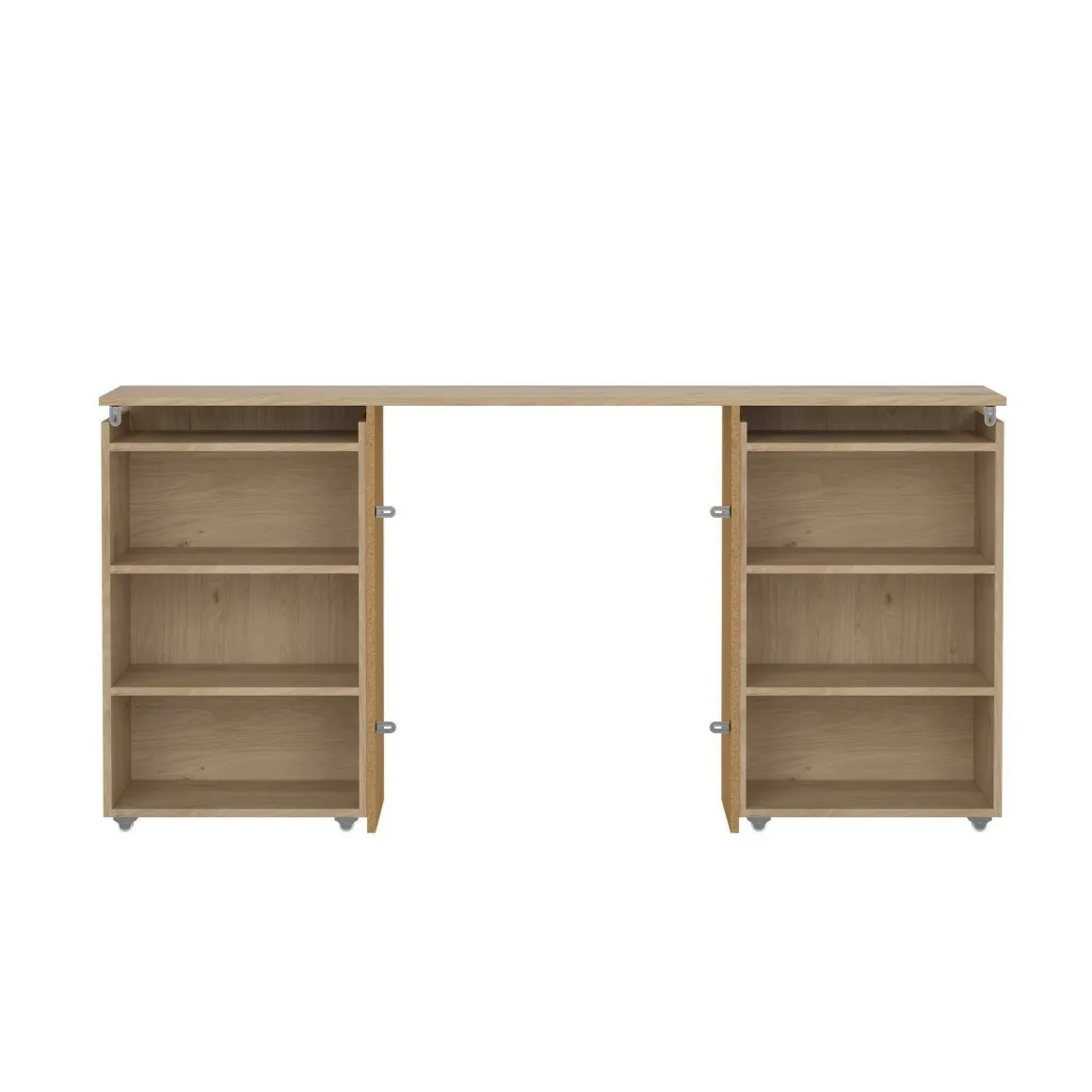 Comodini > Dmora Comodino moderno rovere 37x30x48h cm - Kastri Marrone Rovere