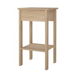 Comodino moderno rovere 40x34x70h cm - Inday