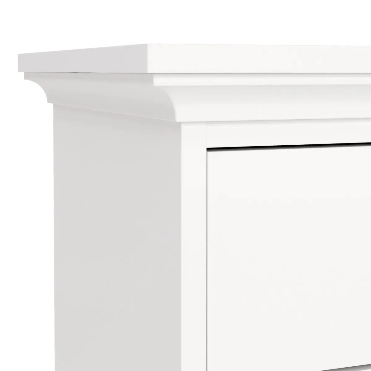 Comodini > Dmora Comodino 1 ripiano 62x40x49h cm - Almera Bianco