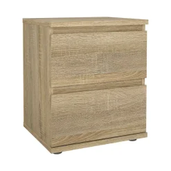 Comodino 1 ripiano quercia 40x34x48h cm - Albregio