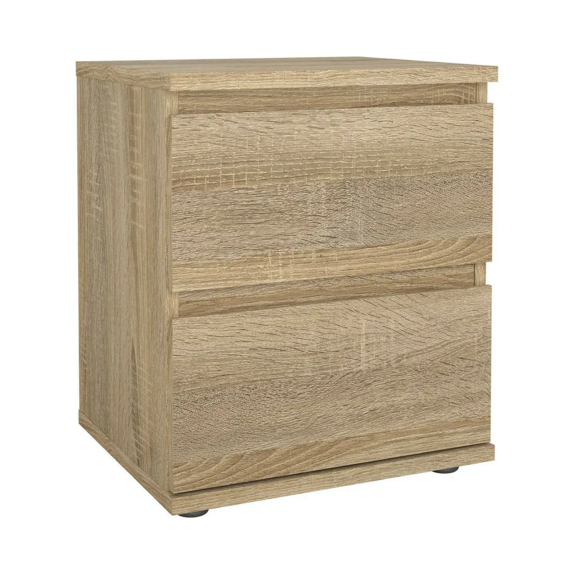Comodino 1 ripiano quercia 40x34x48h cm - Albregio
