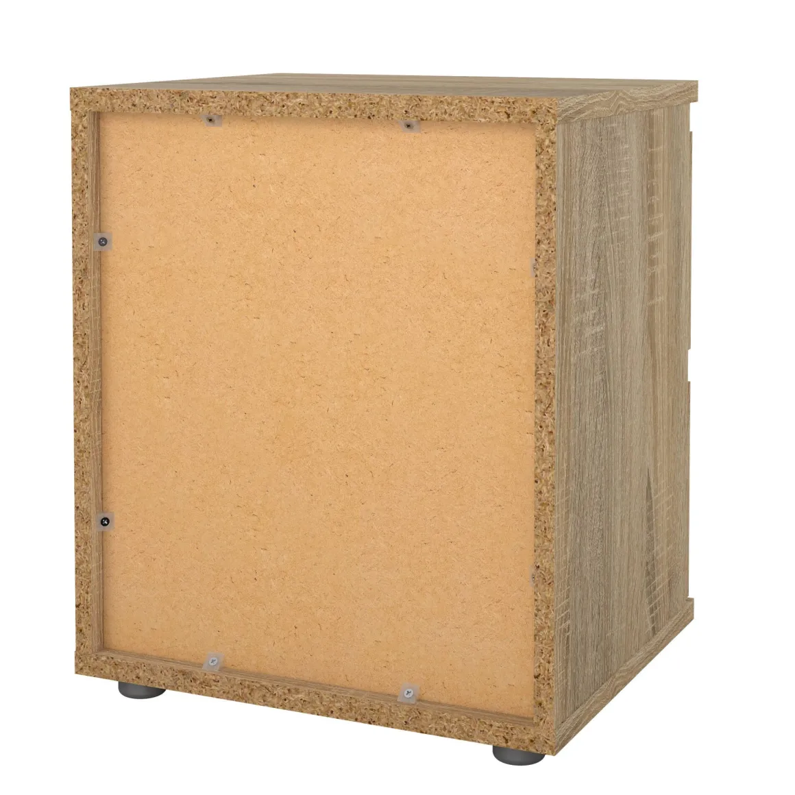 Comodino 1 ripiano quercia 40x34x48h cm - Albregio
