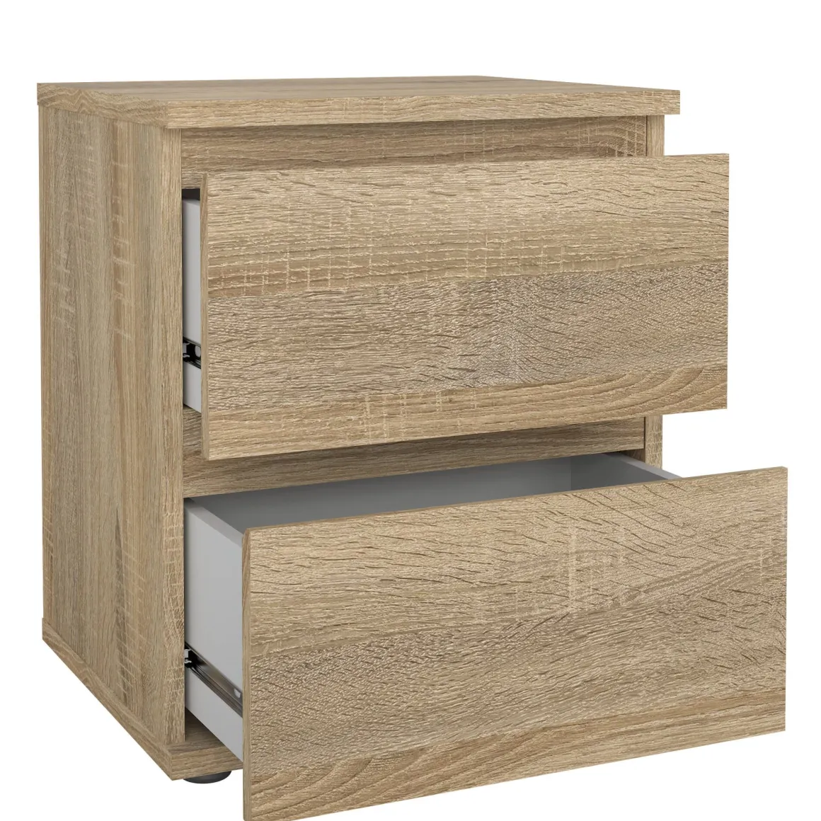Comodino 1 ripiano quercia 40x34x48h cm - Albregio
