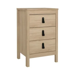 Comodino 1 ripiano rovere 43x38x70h cm - Lombardia