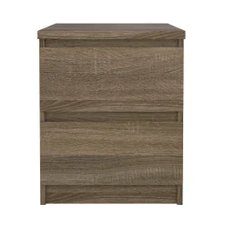 Comodino 1 ripiano rovere 50x40x49h cm - Daiki