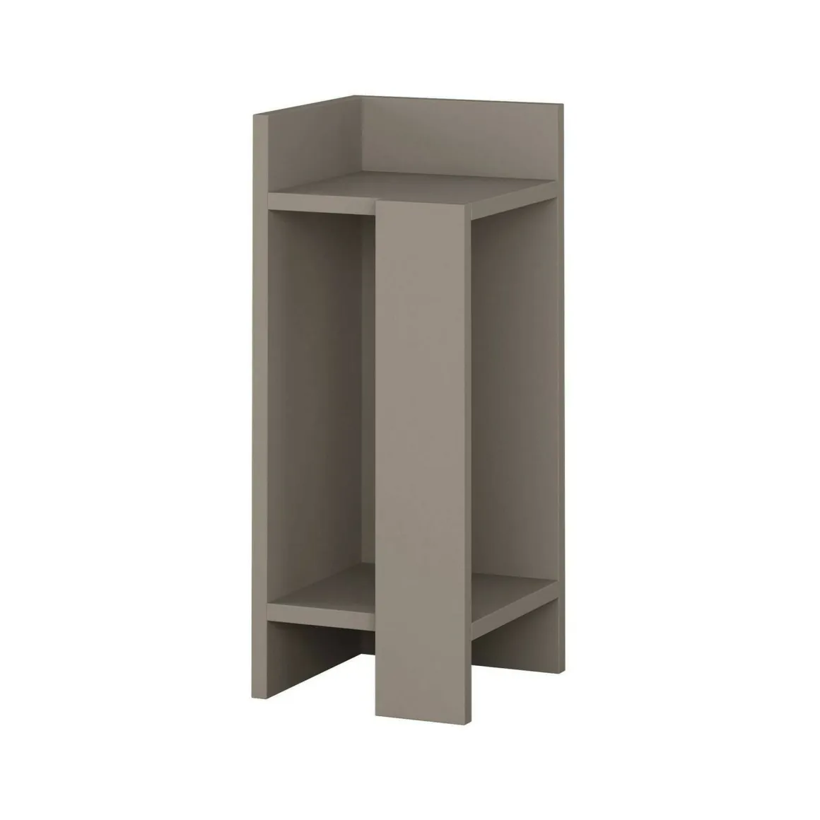 Comodino stretto tortora 25x27x60h cm - Asterix