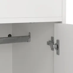 Composizioni Camera Da Letto > Dmora Composizione Camera da Letto Reversibile per Cameretta 90x54x79h cm, Misure Elementi Scrivania: 90x54h79, Libreria: 52x25h180 cm - Gaggi Rosa