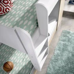 Composizione camera da letto Hikaa, 244x112h150 cm, Rovere e Bianco