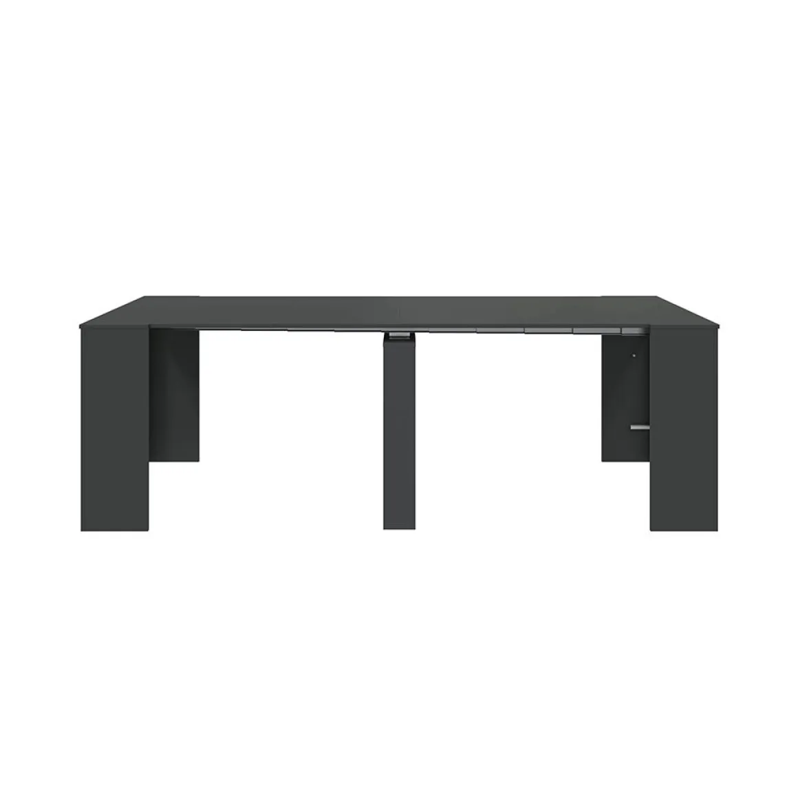 Consolle allungabile elegante 4-10 posti antracite - Abicitren