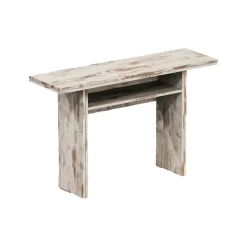 Consolle allungabile legno chiaro 4-12 posti betulla - Agrippino