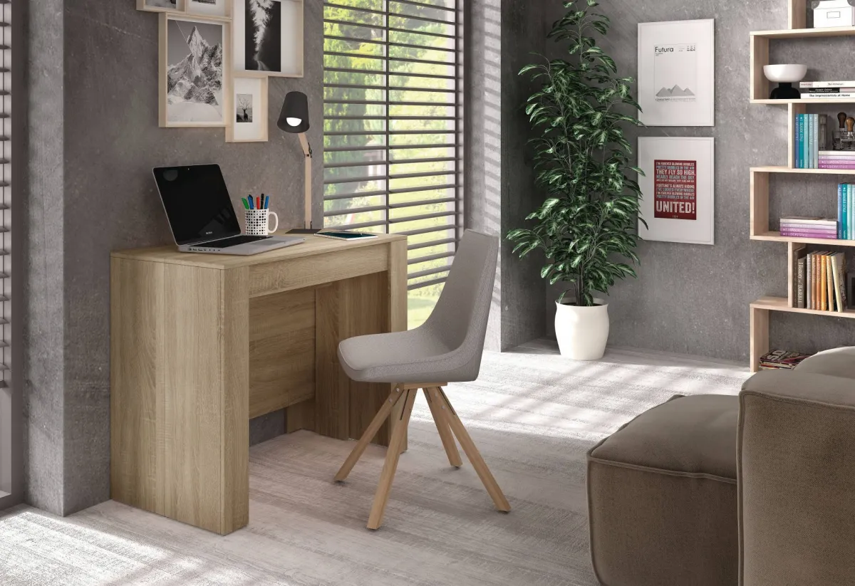Consolle|Cucina > Dmora Consolle allungabile legno 4-10 posti rovere - Abicitren Marrone Rovere