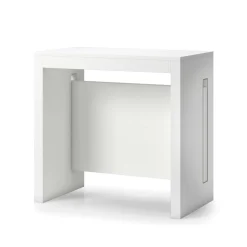 Consolle allungabile moderna 4-8 posti bianco - Akam