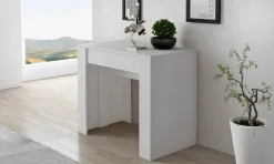 Consolle|Cucina > Dmora Consolle allungabile 4-10 posti - Vaelis Bianco