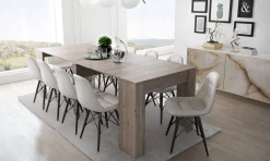 Cucina|Salotto > Dmora Consolle allungabile 4-10 posti rovere - Maner Marrone Rovere