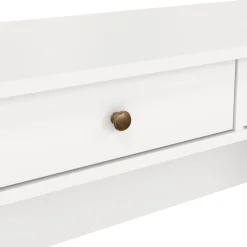 Consolle classica 102x41x80h cm bianco - Barile