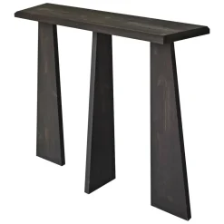 Consolle design 100x28x83h cm antracite - TomoeGozen
