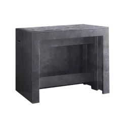 Consolle|Cucina > Dmora Consolle estensibile classica 4-12 posti ardesia - Anello Grigio Ardesia