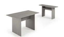 Consolle|Cucina > Dmora Consolle estensibile 4-8 posti cemento - Agrippino Grigio Cemento