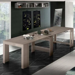 Consolle estensibile 4-12 posti rovere - Anello