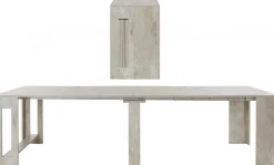 Consolle estensibile 4-12 posti rovere - Anello