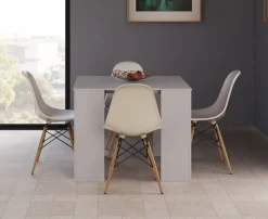 Consolle|Cucina > Dmora Consolle estensibile sala da pranzo 4-10 posti - Abicitren Bianco Lucido