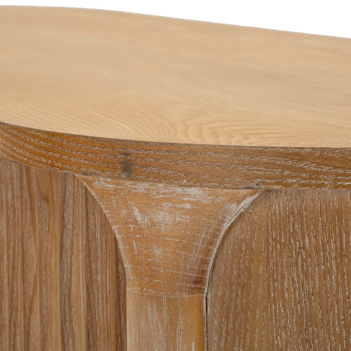 Consolle Marrone Ciliegio oro 2 Ripiani Effetto Invecchiato con 1 Cassetto 110x40x80h cm, Materiale Struttura in Metallo - Faliha