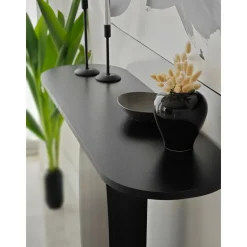 Consolle moderna 100x30x81h cm antracite - Assuntina
