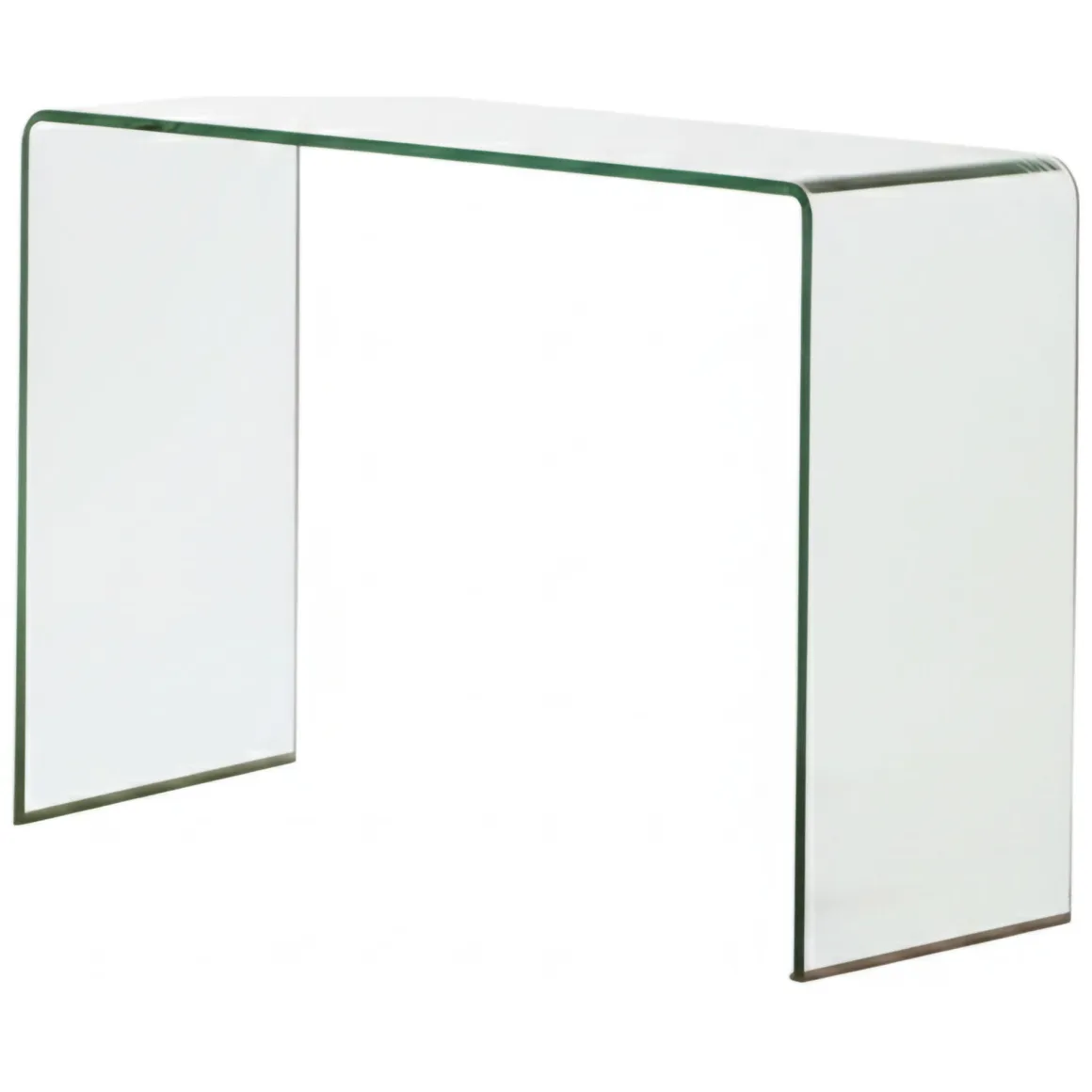 Consolle Trasparente Ripiani 100x33x75h cm, Vani - Cavedine