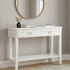 Consolle 110x40x82h cm bianco - Bakar