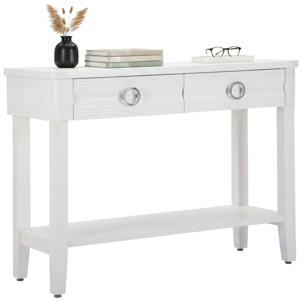 Consolle 110x40x82h cm bianco - Bakar