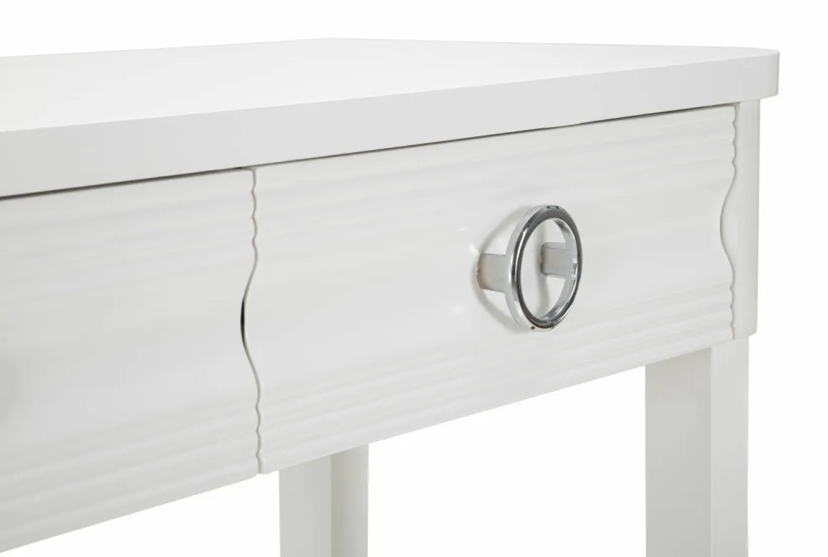 Consolle 110x40x82h cm bianco - Bakar