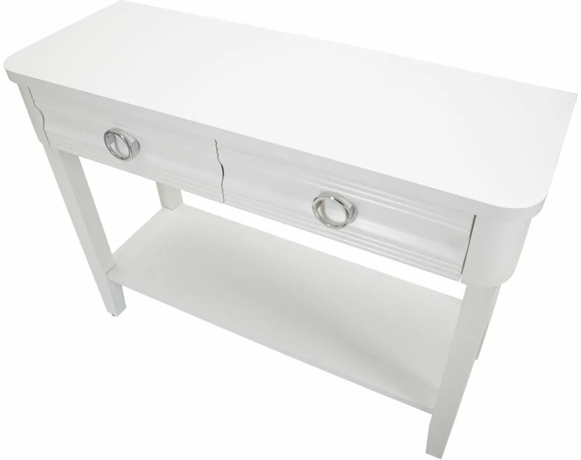 Consolle 110x40x82h cm bianco - Bakar