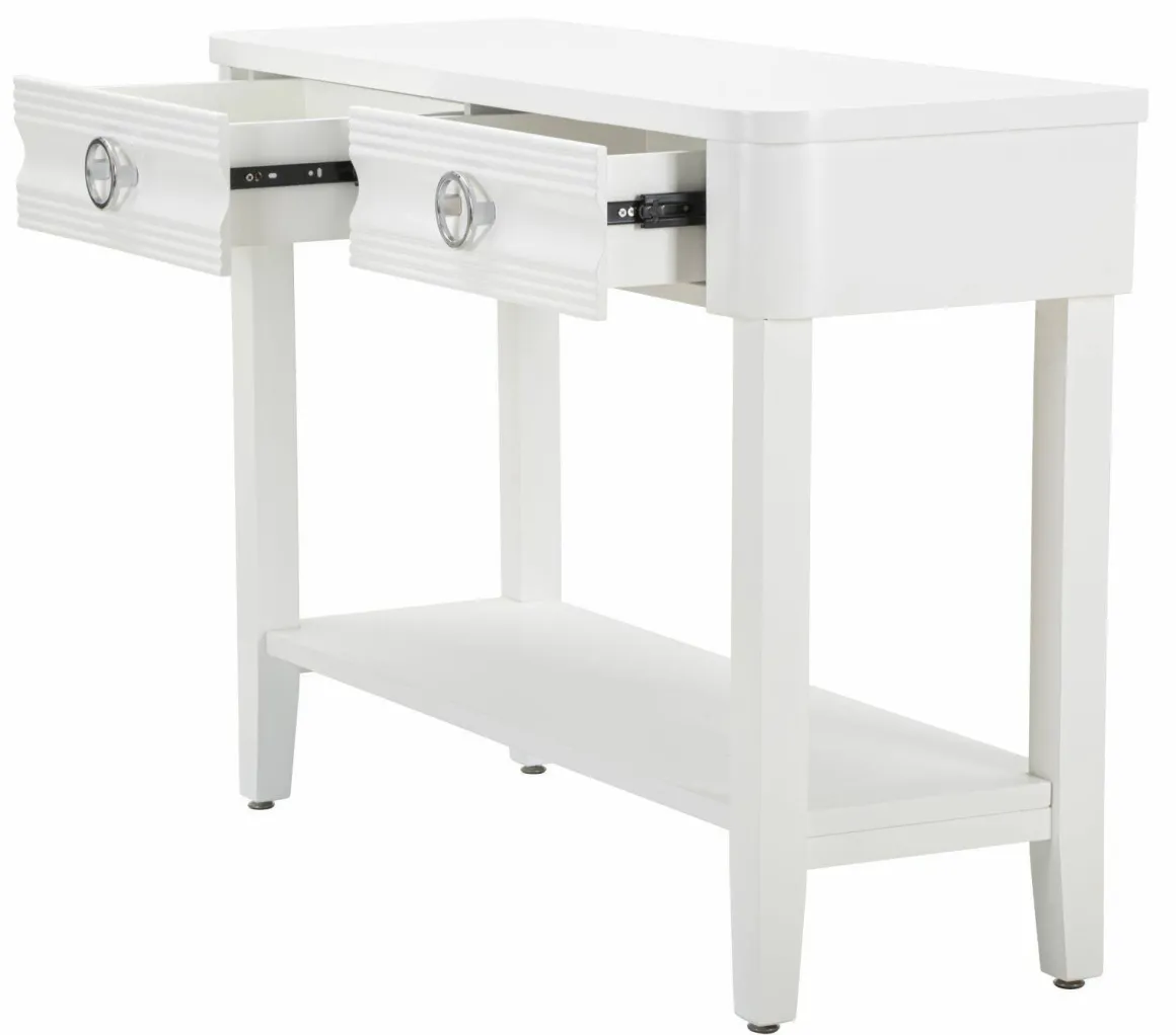 Consolle 110x40x82h cm bianco - Bakar