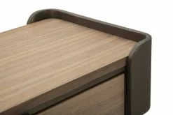 Consolle 120x31x72h cm grigio e marrone - Franz