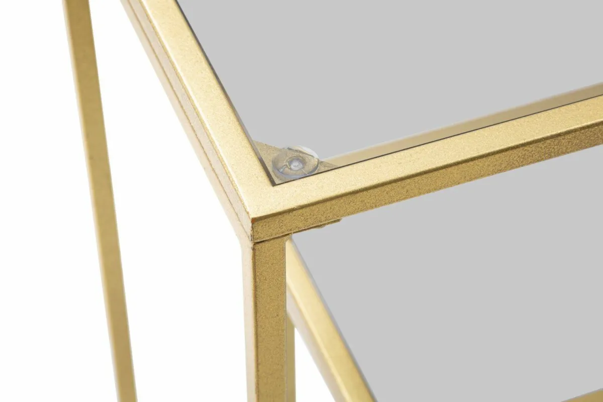 Consolle > Dmora Consolle 100x35x80h cm - Jackson Oro