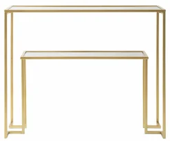 Consolle > Dmora Consolle 100x35x80h cm - Jackson Oro