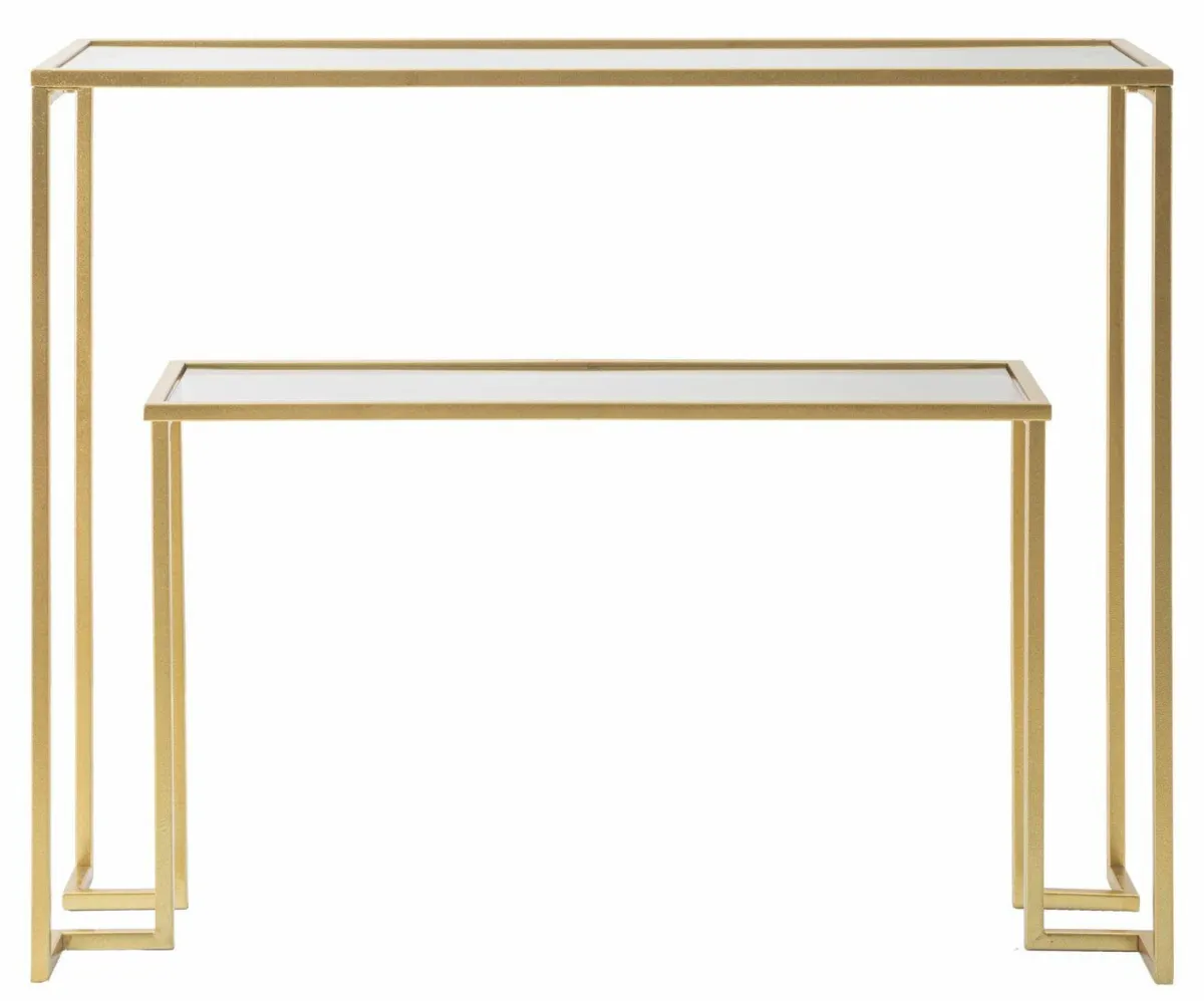 Consolle > Dmora Consolle 100x35x80h cm - Jackson Oro